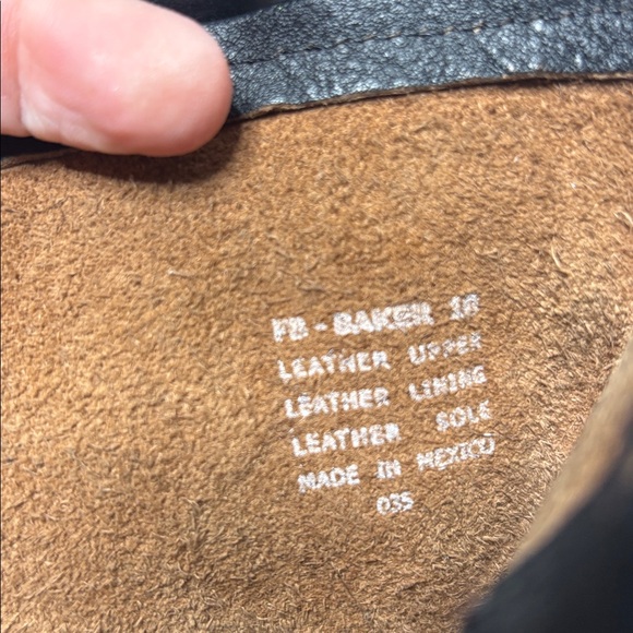 FREEBIRD BY STEVEN Baker Heeled Boots Sz 10 Black Brown - Picture 7 of 15